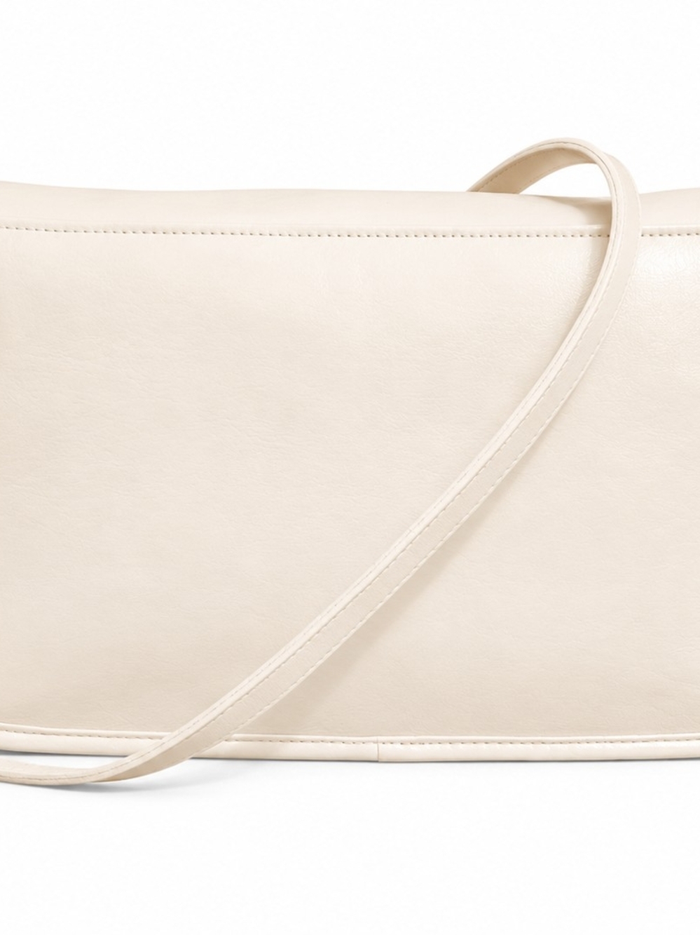 Vintage Rare Coach Ivory Glove-tanned Convertible Clutch Style 4614 Made In NYC - Picture 6 of 9